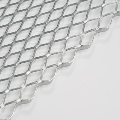 Quality  High Rib Galvanized Metal Lath Sheet 16mm Height 150mm Spacing for Concrete Floor Slab Applications factory