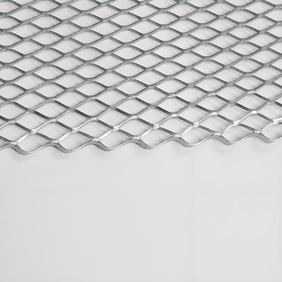গুণ  Consistent Mesh Aperture 0.019in 0.638mm Diamond Metal Lath For Stucco Mesh Lath Over Wood Sheathing কারখানা