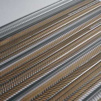 গুণমান  Enhanced Keying Performance 3/8 Inch High Rib Metal Lath With Paper For 3 Coat Stucco System কারখানা