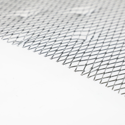 Corrosion Resistant G90 Dimpled Lath / Self Furring Metal Lath For Fireproofing Construction
