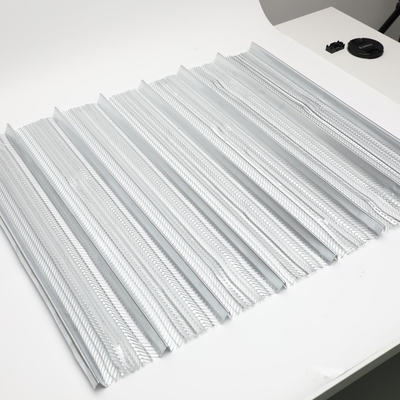 Pre Notched Hot Dip Galvanized Steel 3/8" High Rib Lath G60 3.4 Lbs/Sq. Yd For Stucco Work
