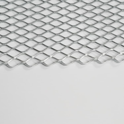 Steel Construction Galvanised Expanded Metal Lathing Diamond For Ceiling Reinforcement Systems