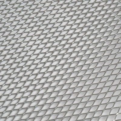Improved Plaster Grip Expanded Metal Lath Sheet For Curved Wall Surfaces