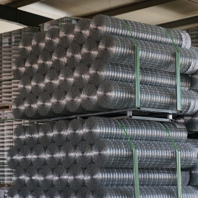Galvanized 16/17ga Welded Galvanized Stucco Mesh High Tensile Crack Resistance