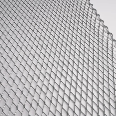 Enhanced Keying Surface Diamond Mesh Metal Lath Galvanised For Interior Plaster Base