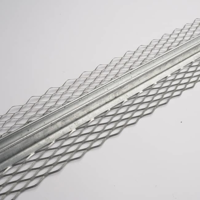 Expanded Metal Corner Bead With Reinforced Edges 1-1/4" Flange Width
