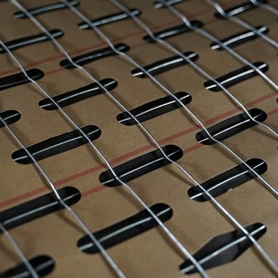 36" × 96" Paper Backed Wire Lath With Integrated Moisture Barrier For Stucco