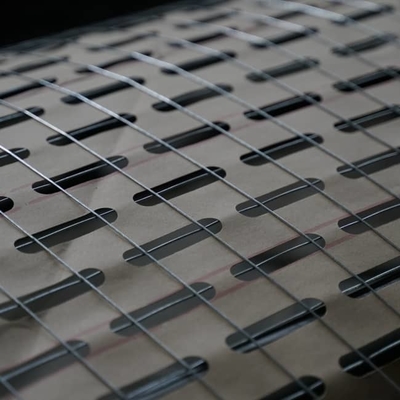 Galvanized Welded Paper Backed Wire Lath Crack Resistant Lath Stucco Mesh For Stucco Support