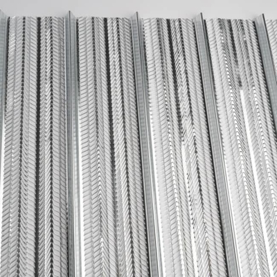 Galvanized Steel High Rib Lath Fireproofing Beams Solution Self Furring Metal Rib Lath
