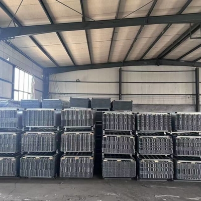 3.4lbs 27in×97in 3/8" High Rib Metal Lath For Stucco , Galvanised Rib Lath