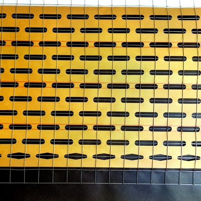 Treillis soudé pré-assemblé avec papier kraft pour murs extérieurs en stuc