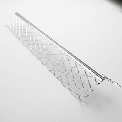 90° angle  Stucco Wall Expanded Corner Bead With Strong Corner Reinforcement Stucco Edge Bead