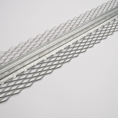 90° angle  Stucco Wall Expanded Corner Bead With Strong Corner Reinforcement Stucco Edge Bead