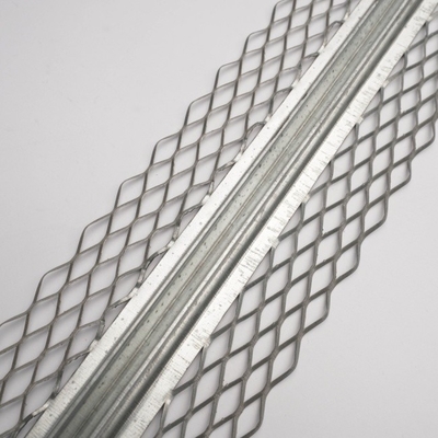 ASTM C1063 / EN 14353 Expanded Corner Bead Flexible Flange Design 1 1/4 Inch Wing Width