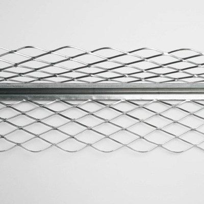 Clean Edge Finish Expanded Corner Bead For Stucco Transition Joints