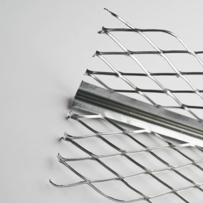 Electro Galvanized Expanded Corner Bead With 0.8mm Gauge Thickness