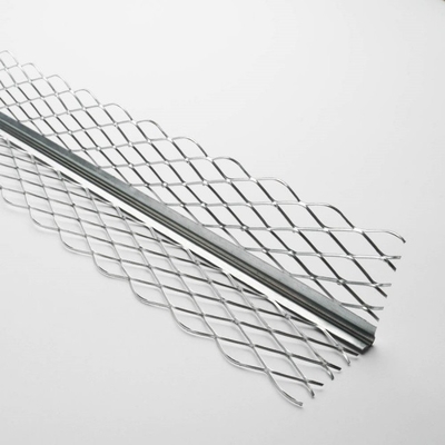 Electro Galvanized Expanded Corner Bead With 0.8mm Gauge Thickness