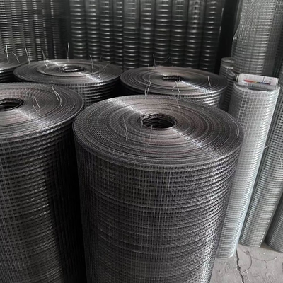 1 Inch Mesh Welded Rabbit Fence Roll  Pro Grade Galvanized Skirt With Dig Guard