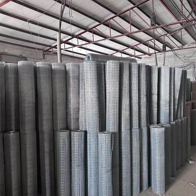 Mall Opening Square Hole Welded Wire Mesh 1"X1" For Rodent Exclusion
