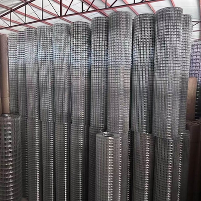 1 Inch Mesh Welded Rabbit Fence Roll  Pro Grade Galvanized Skirt With Dig Guard