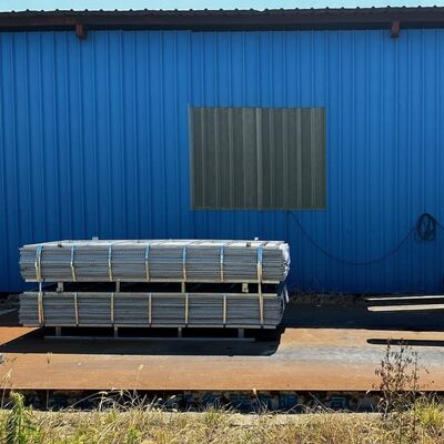 3.4 lbs Galvanized Steel High Rib Lath with 3/8 inch Hole Size for Exterior Wall Plaster Base
