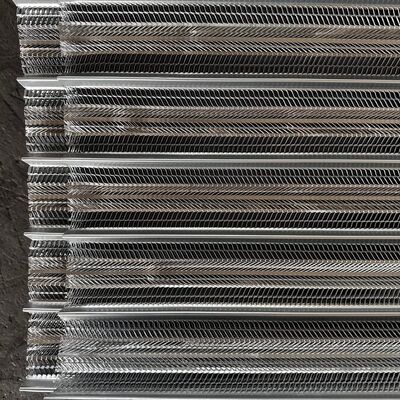 3.4 lbs Galvanized Steel High Rib Lath with 3/8 inch Hole Size for Exterior Wall Plaster Base