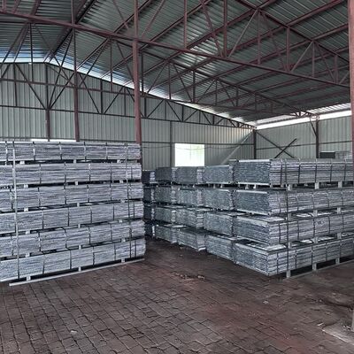 Galvanized Steel Diamond Metal Lath with Self Furring Dimples and 27 x 97 Inch Sheets for Stucco Mesh Reinforcement