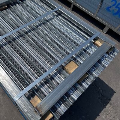3/8 Inch High Rib Lath Galvanized Steel Self Furring Stucco Reinforcing Mesh